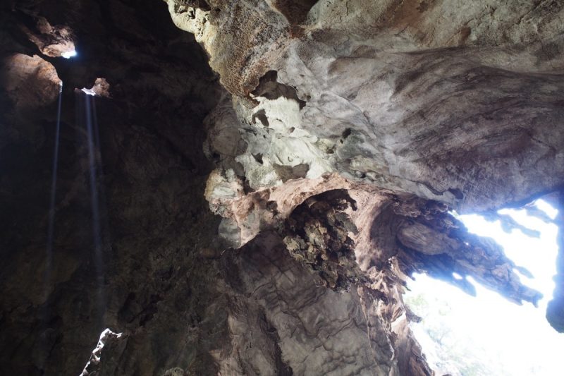 バトゥ洞窟の奥にある巨大な鍾乳洞
