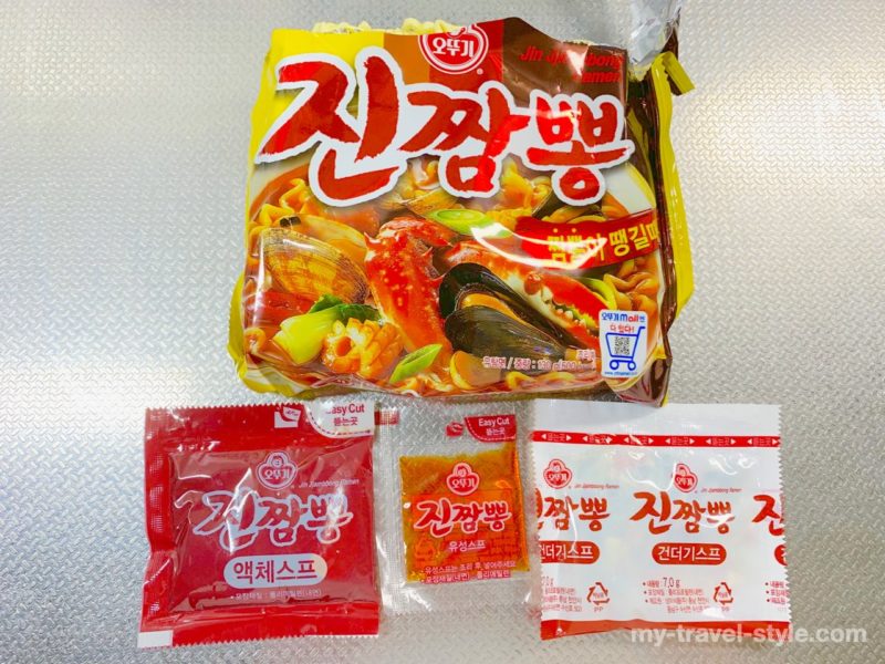 韓国土産のラーメンはオットギ ジンチャンポンがおすすめ【作り方】